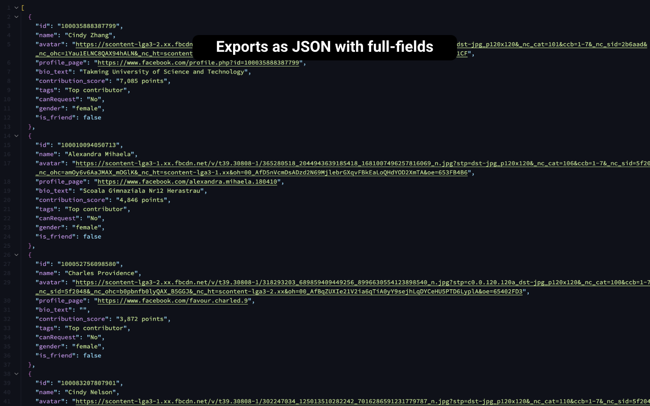 ESUIT | Group Members Extractor for Facebook™ - 截图 3