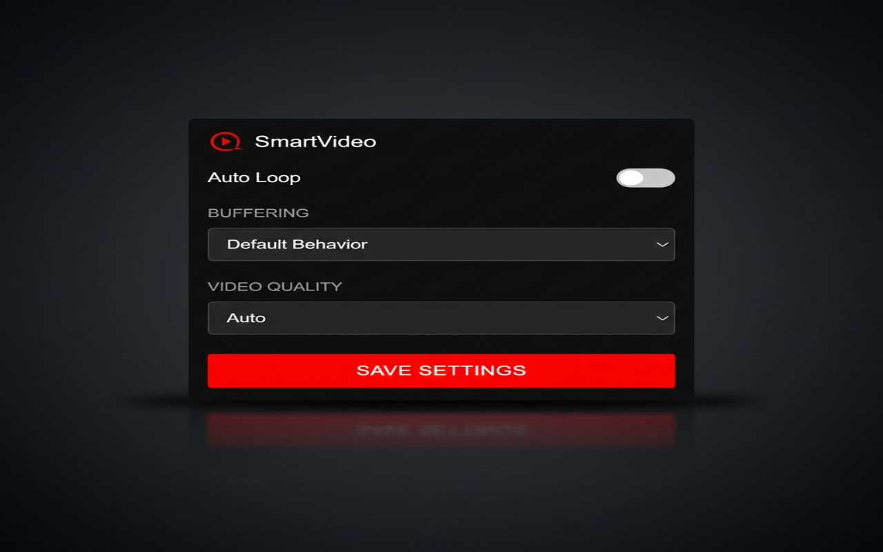 SmartVideo For YouTube - 截图 1