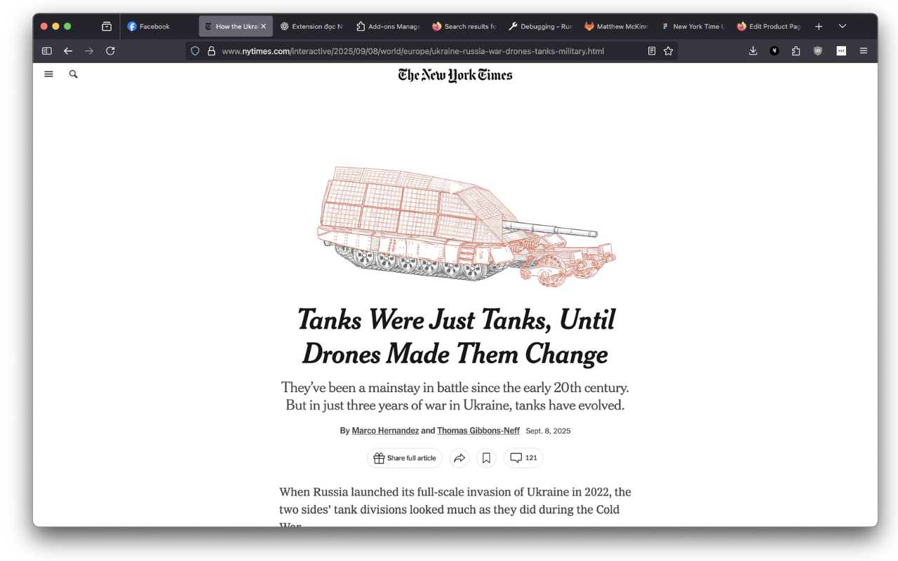 New York Times 解锁器 | 移除付费墙 - 截图 1