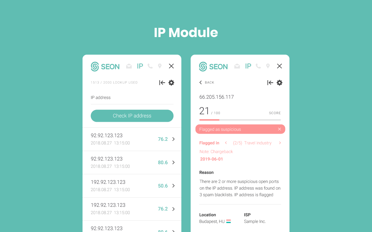 SEON Intelligence - 截图 2