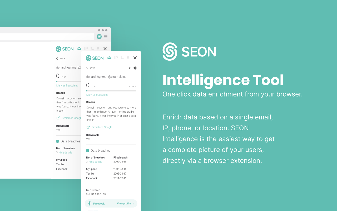 SEON Intelligence - 截图 3
