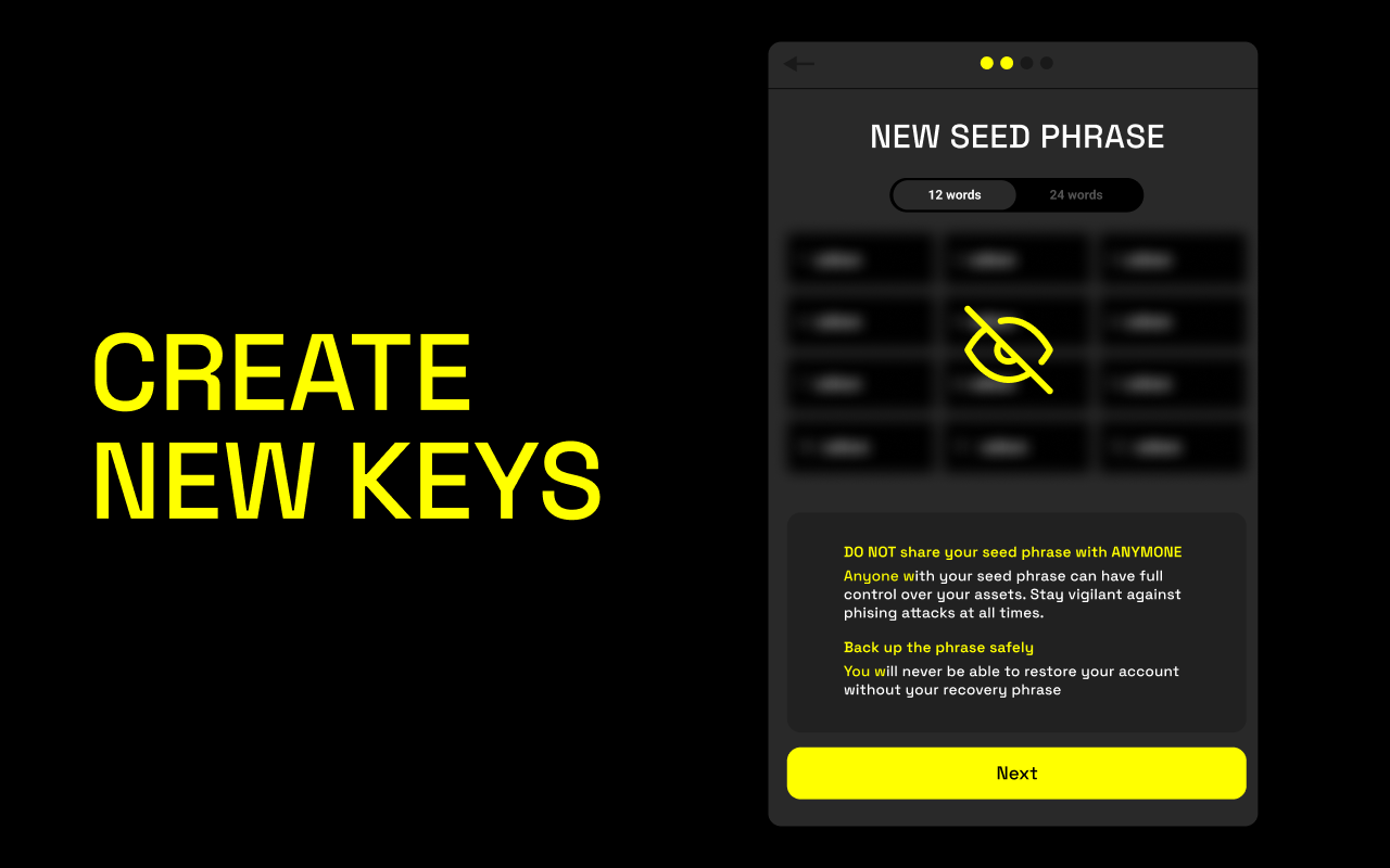 Namada Keychain - 截图 5
