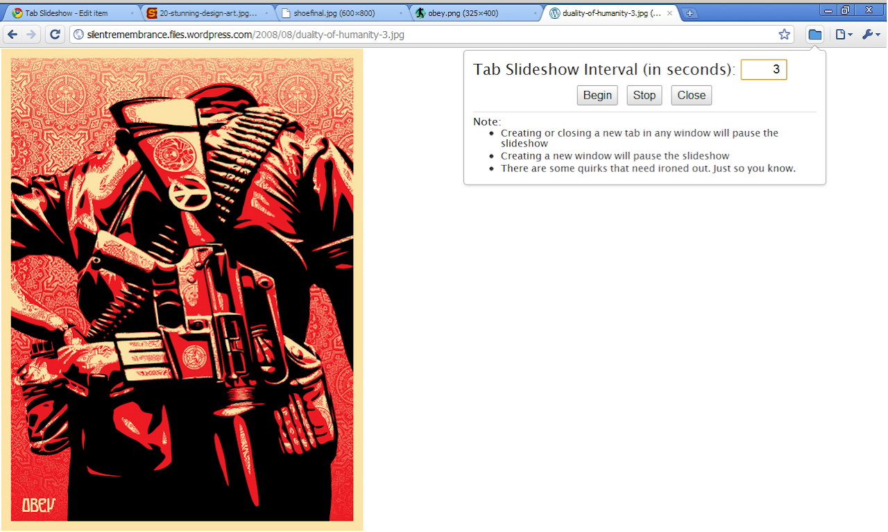Tab Slideshow - 截图 3