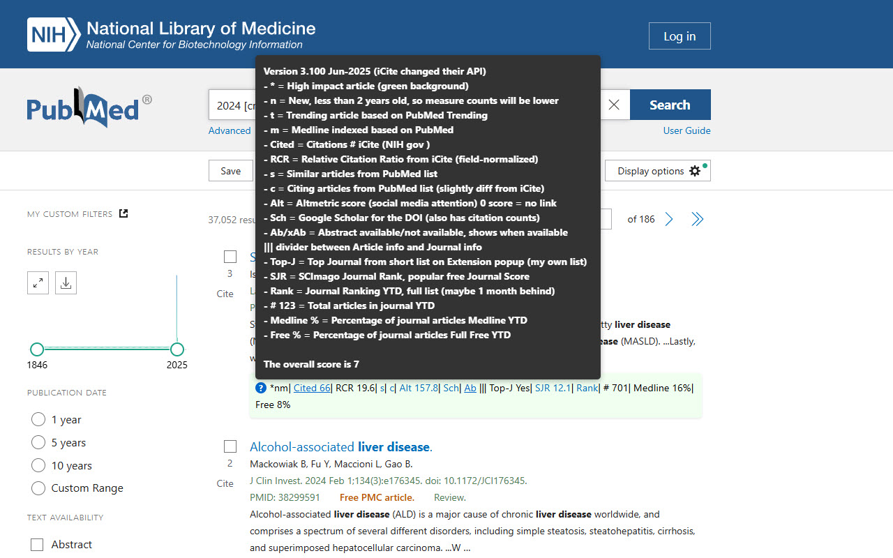 PubMed Citation Bar - 截图 3