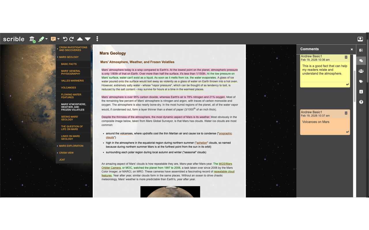 Scrible Extension - 截图 1