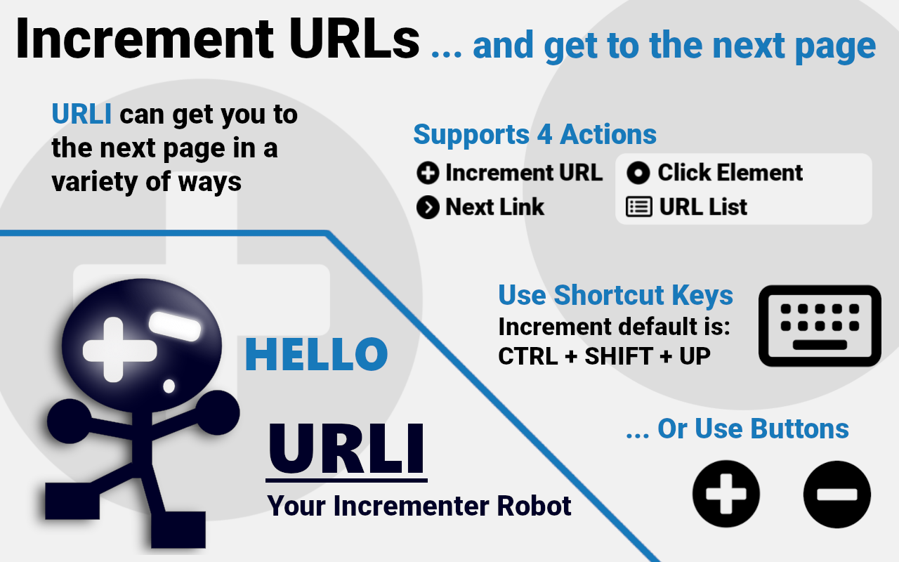 URL Incrementer - A Next Page Incrementer - 截图 1