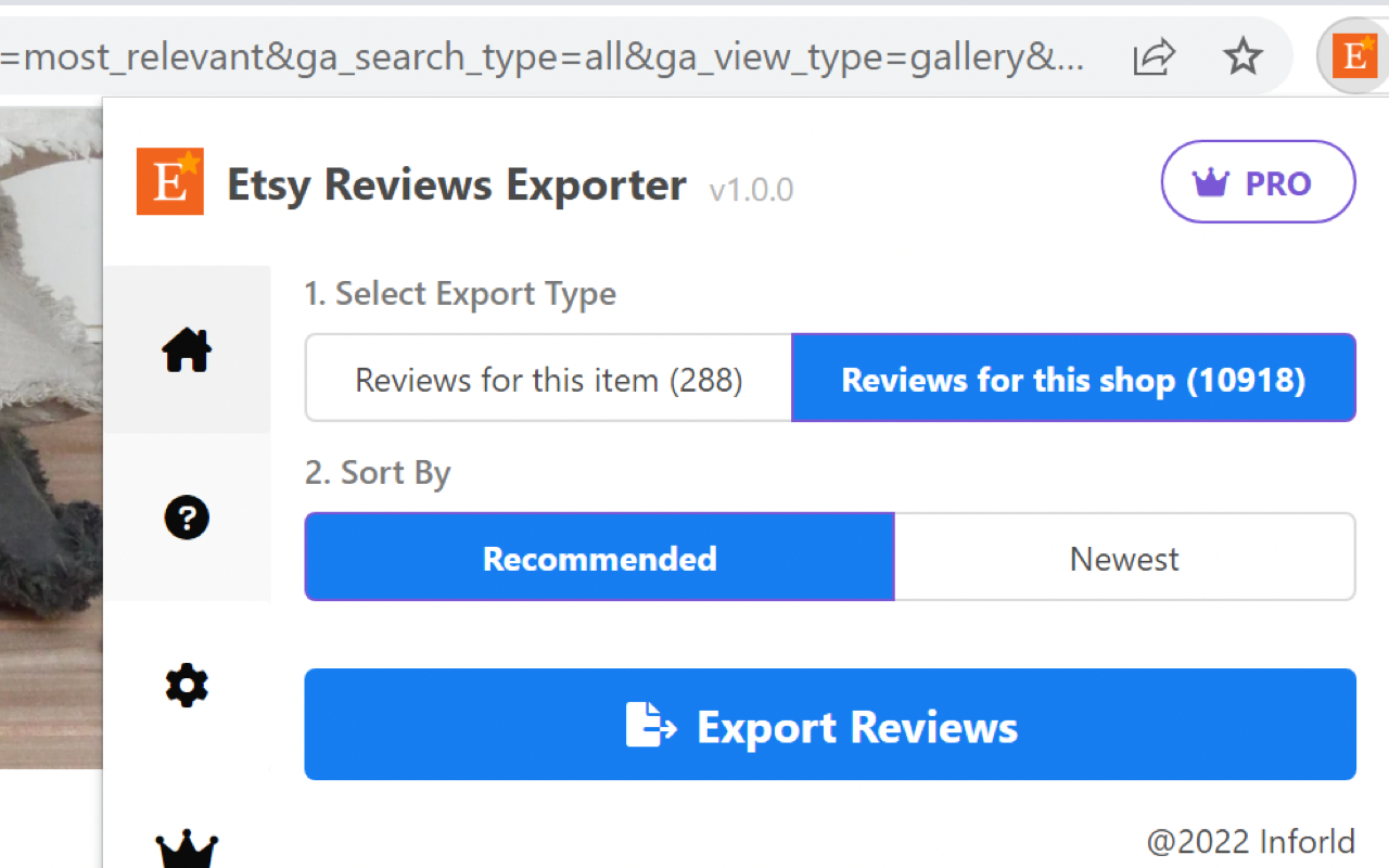 Etsy Reviews Downloader | Images - 截图 1
