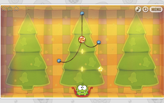 Cut The Rope Holiday Gift - 截图 1