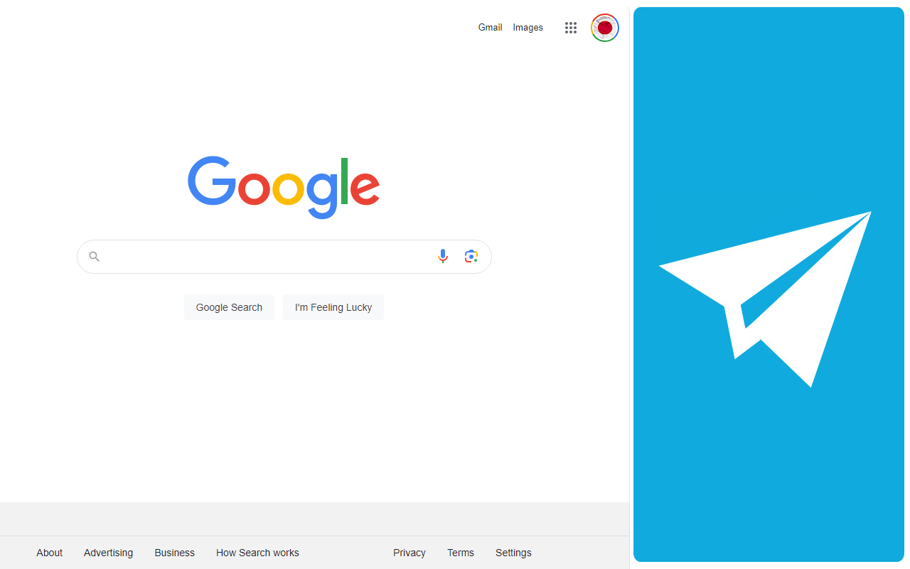 Telegram™ 的 Web 客户端 - Teleside - 截图 1