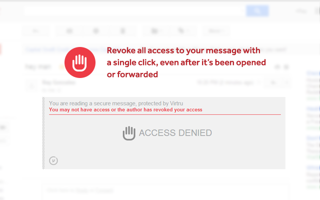 Virtru Email Protection - 截图 2