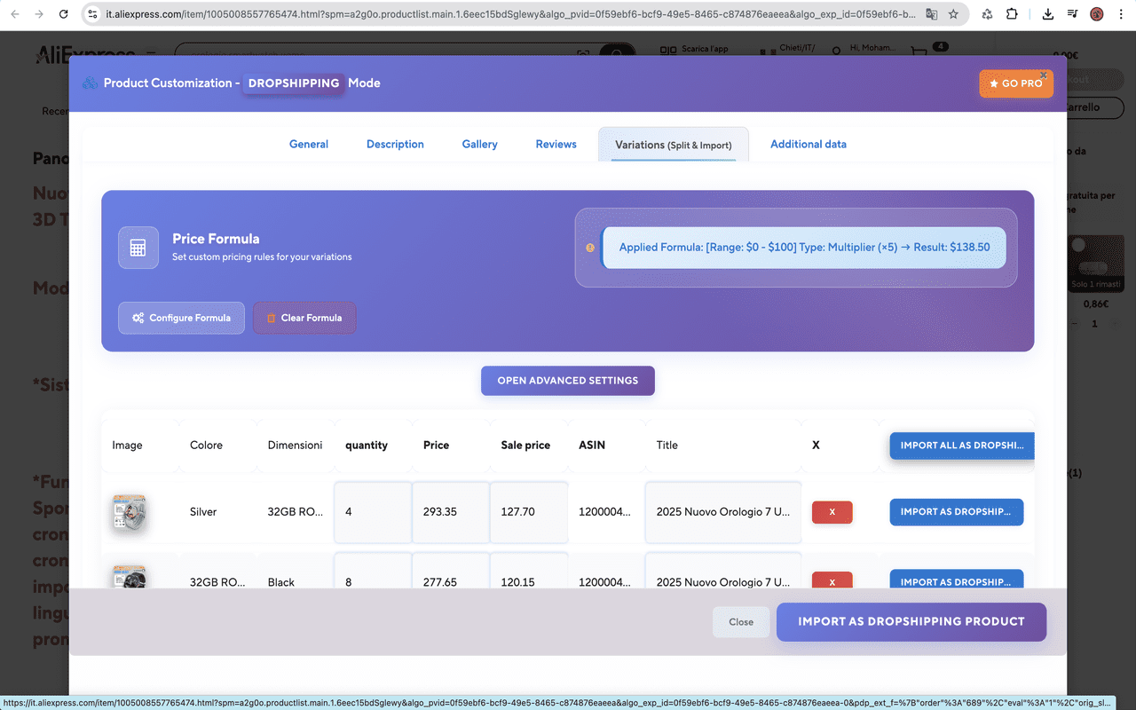 Sharkdropship for Temu, AliExpress, eBay,Amazon,Etsy - 截图 2