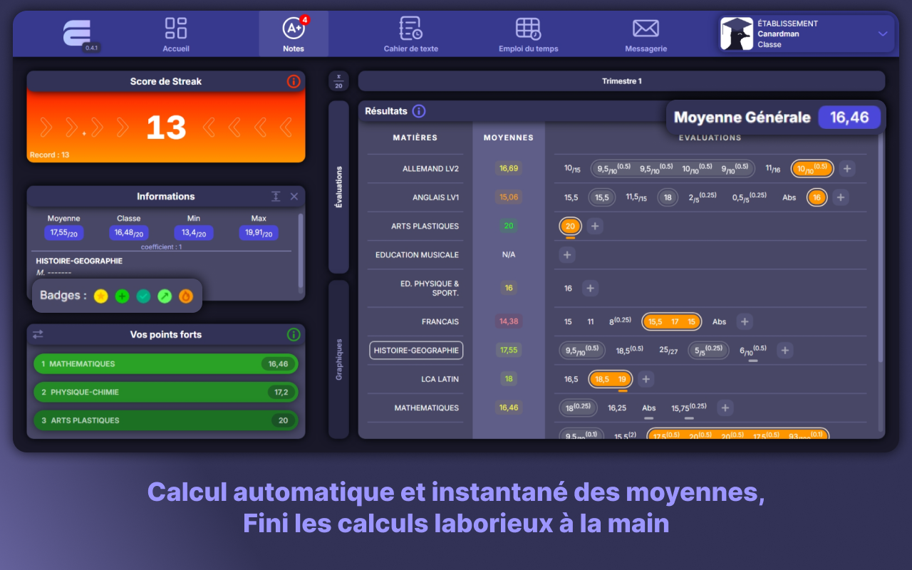Ecole Directe Plus Unblock - 截图 4