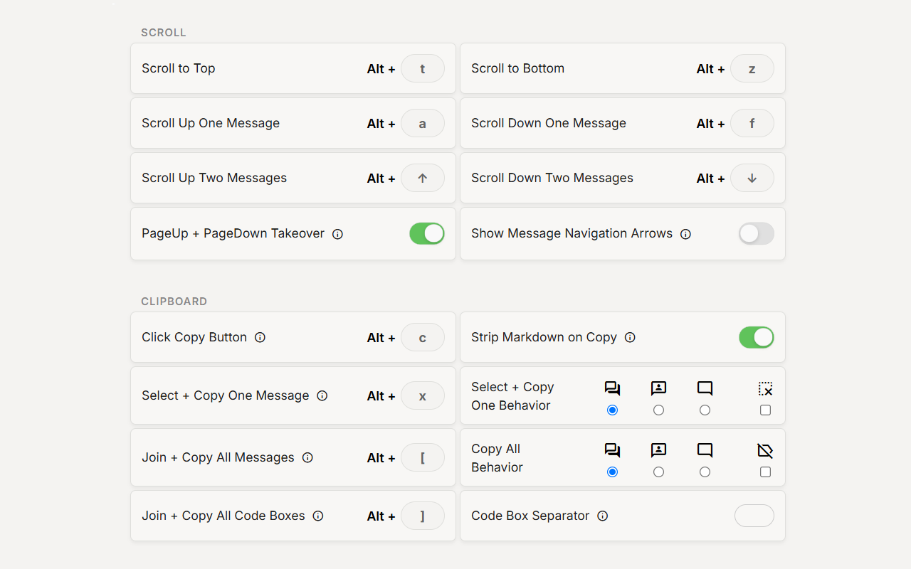ChatGPT Custom Shortcuts Pro - 截图 2