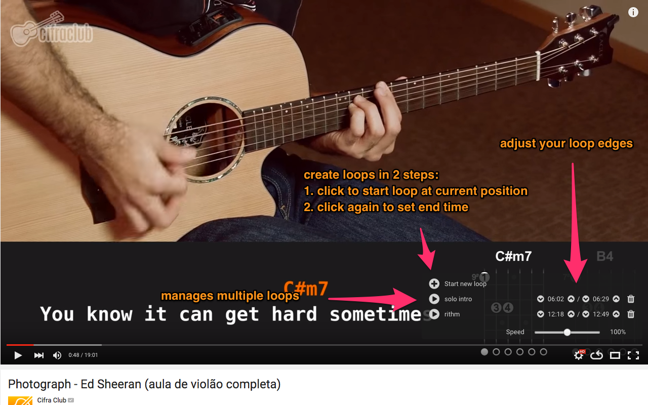 YouTube Looper - 截图 2