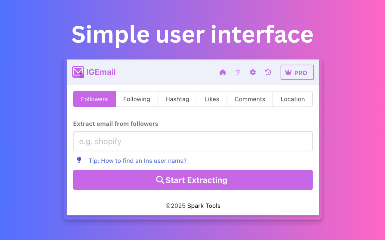 IG Email Extractor - Email Scraper and Extractor for Instagram - 截图 4