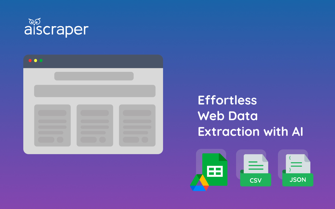 AIScraper - AI Powered No Code Web Scraping Tool - 截图 2