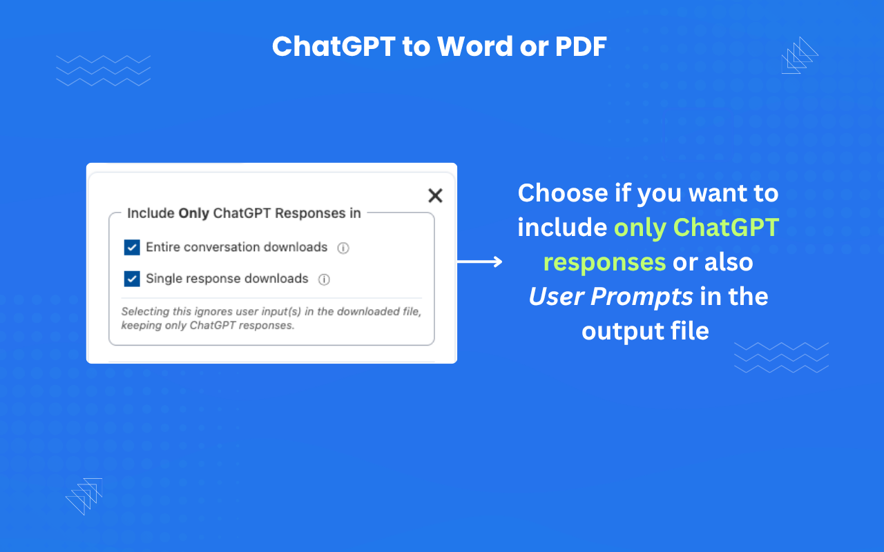 ChatGPT to Word or PDF - 截图 4