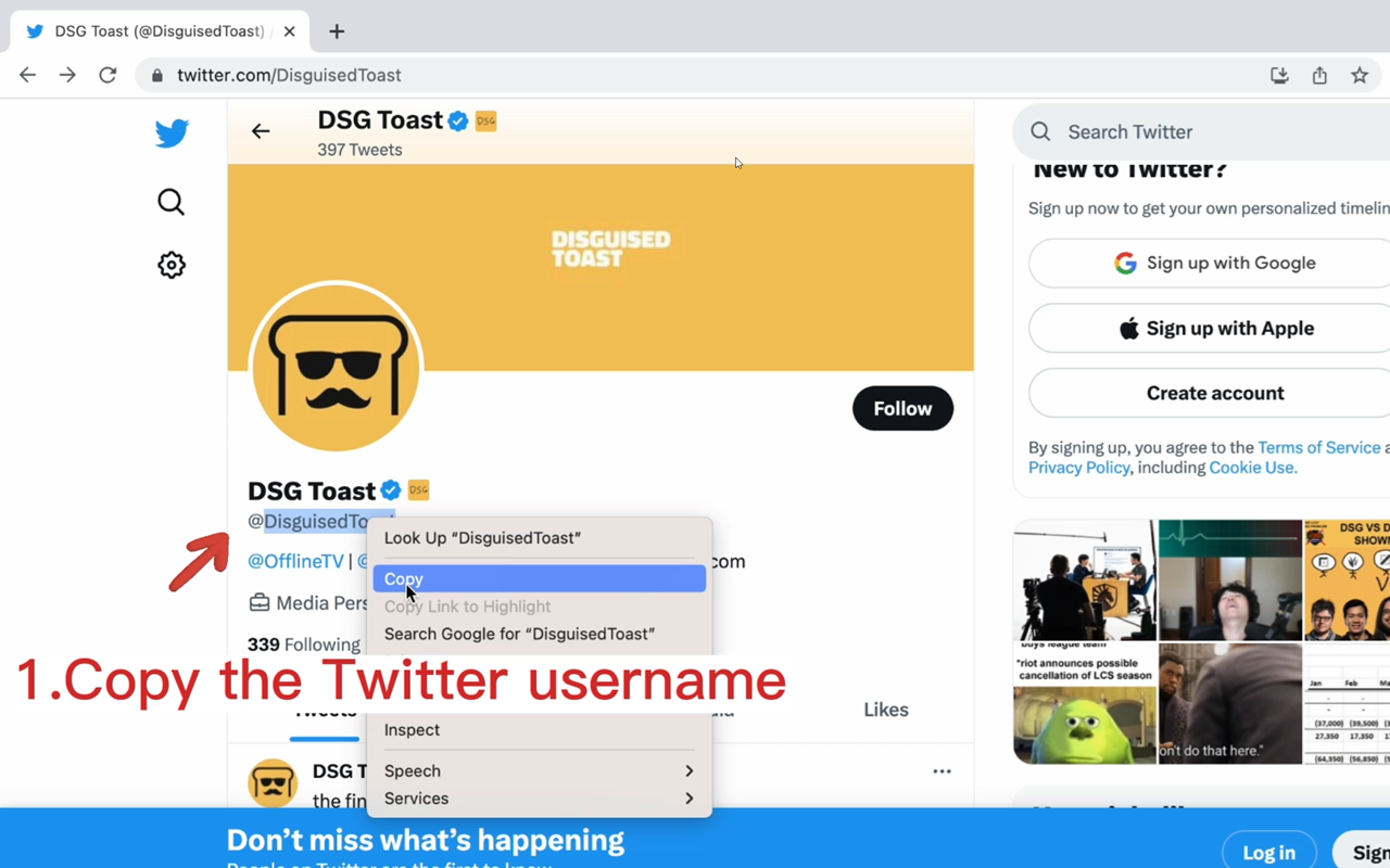 TwExtract - export anyone's tweets to CSV - 截图 3