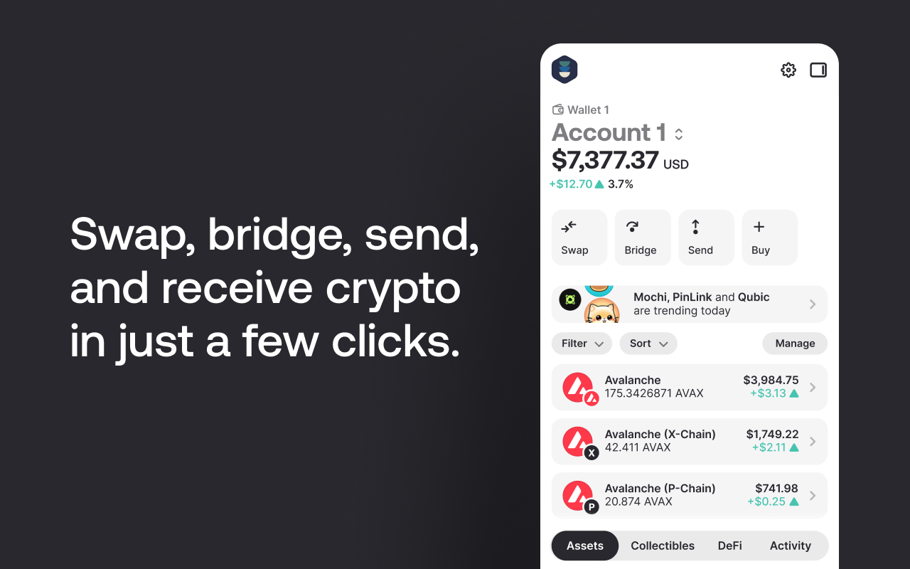 Core Wallet: Crypto Made Easy - 截图 5