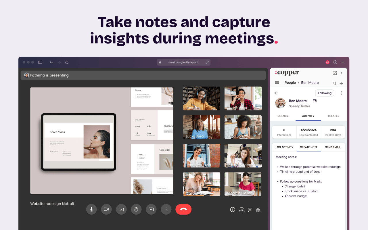 Copper CRM for Gmail and LinkedIn - 截图 4