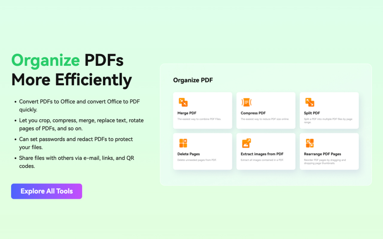HiPDF – AI PDF Editor, Converter & PDF Tools Online - 截图 4
