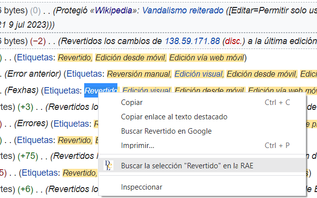 Diccionario RAE en bocadillo - 截图 3