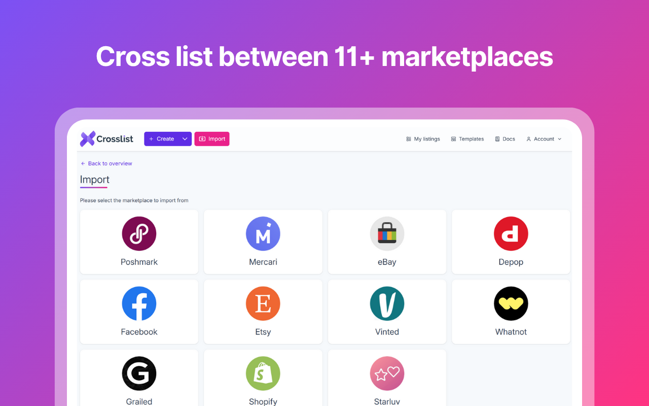 Crosslist - 截图 1