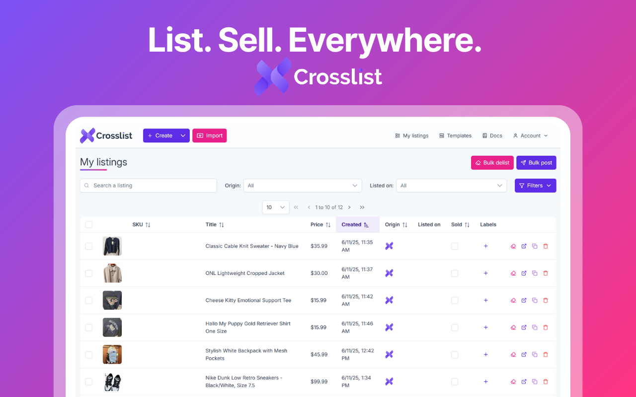 Crosslist - 截图 4