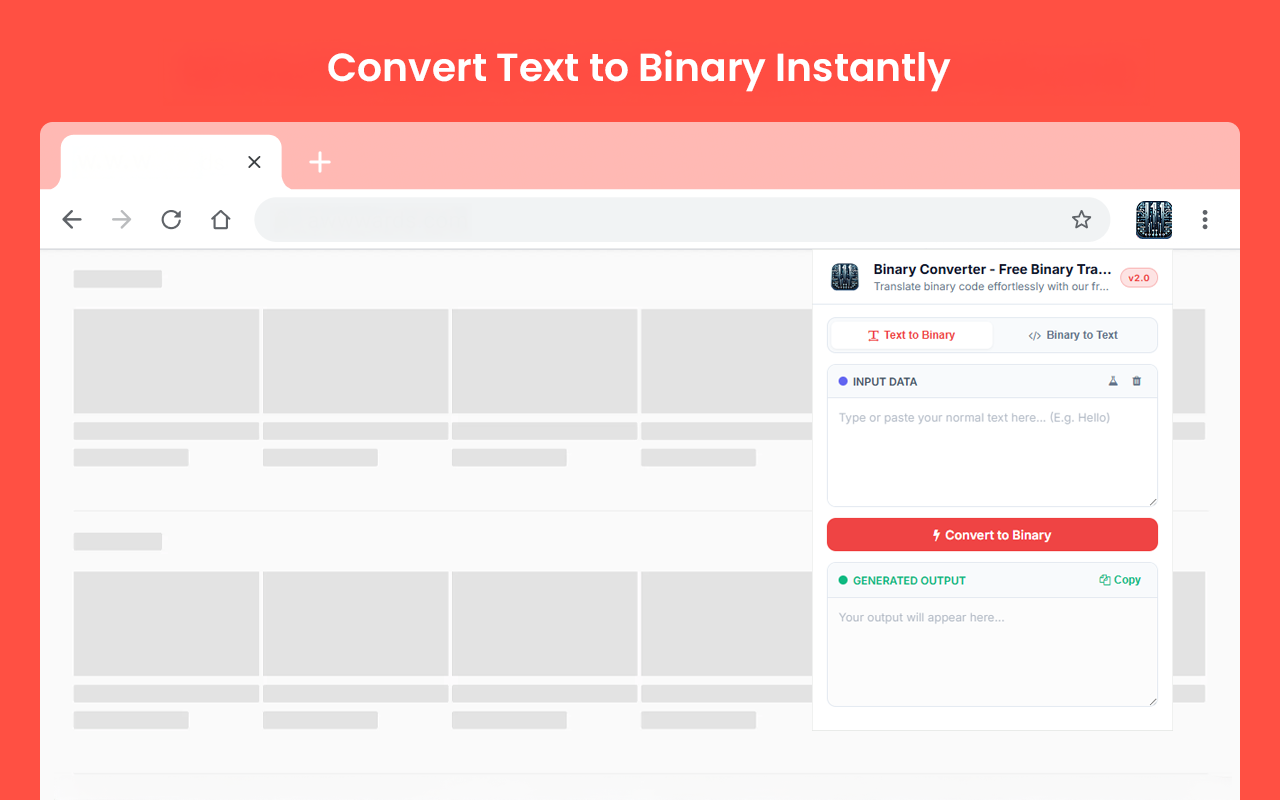 Binary Converter - Free Binary Translator - 截图 2