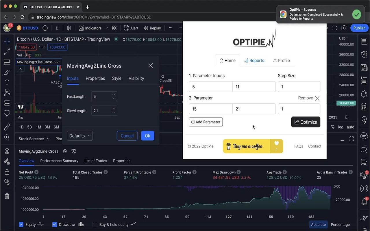 OptiPie TradingView Optimizer - 截图 4