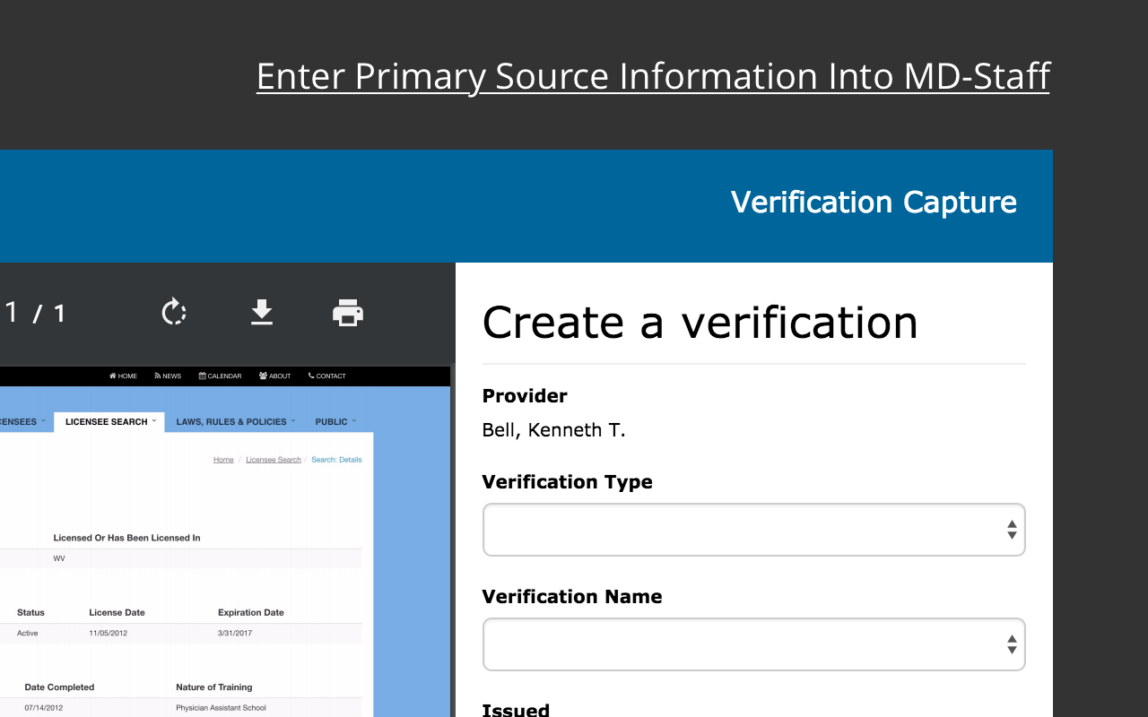 MD-Staff Verification Print & Upload - 截图 2
