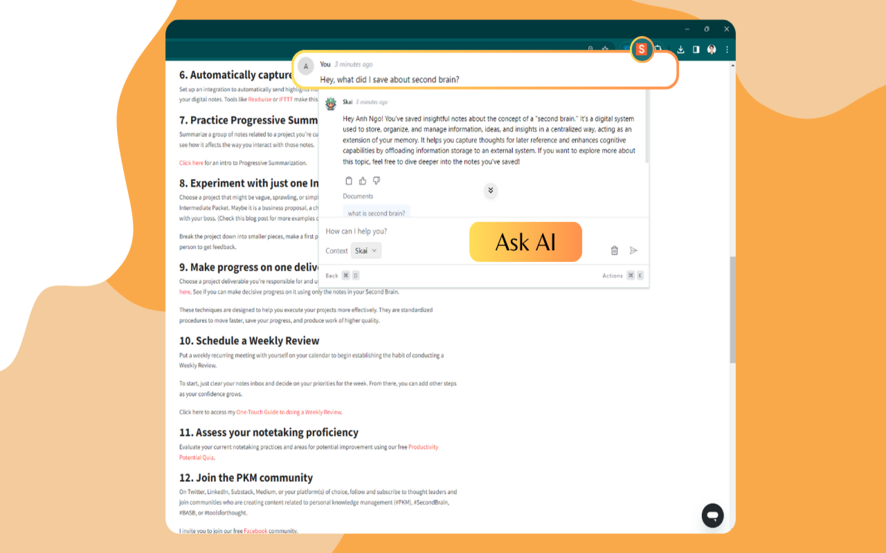 Saner.AI - Capture information instantly - 截图 3