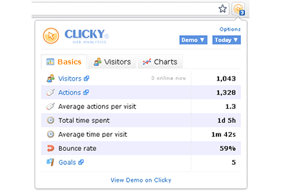 Clicky Monitor - 截图 1