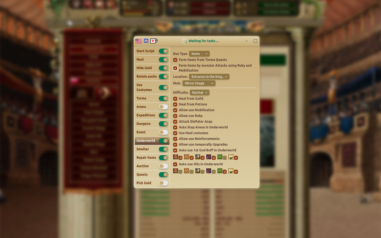 Gladiatus Helper Bot - 截图 2