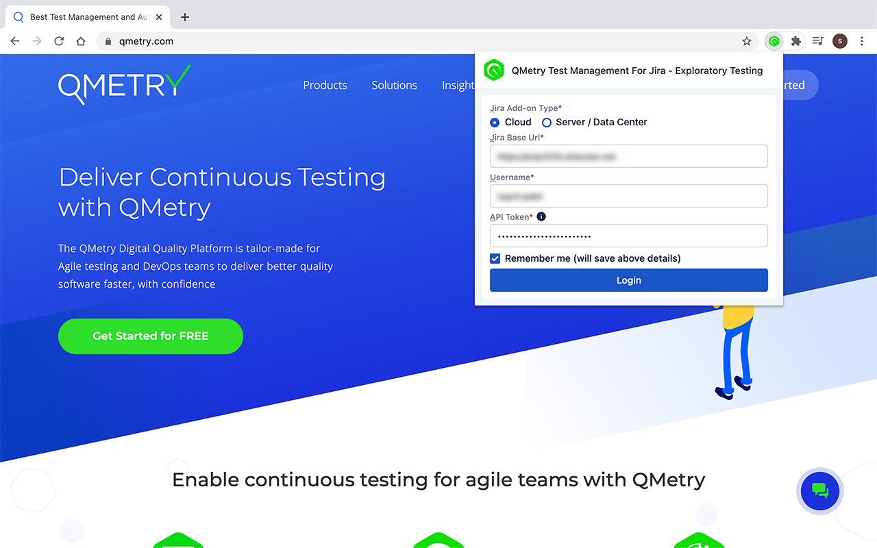 QMetry for Jira (QTM4J) - Exploratory Testing - 截图 1