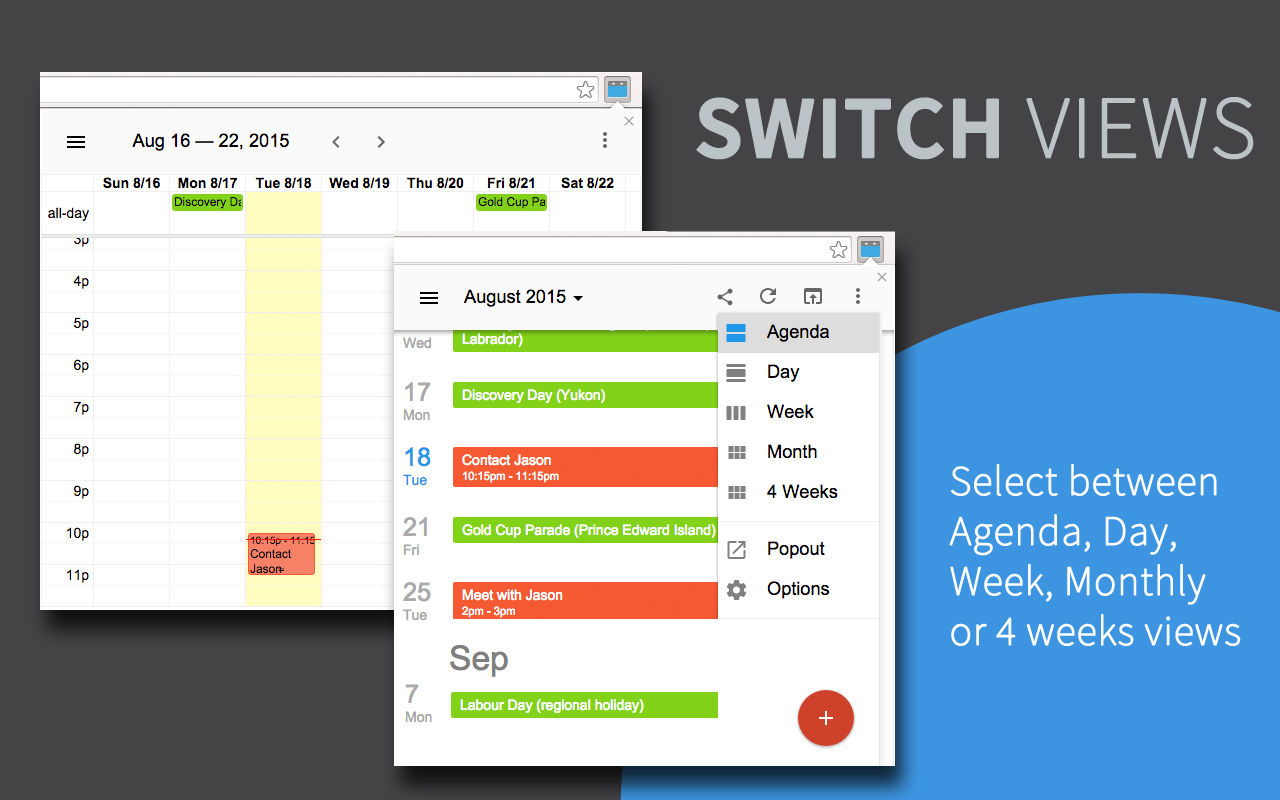 Checker Plus for Google Calendar™ - 截图 3