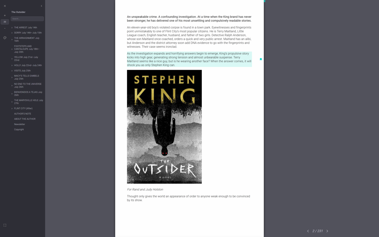 FB2 Chrome Reader - 截图 2