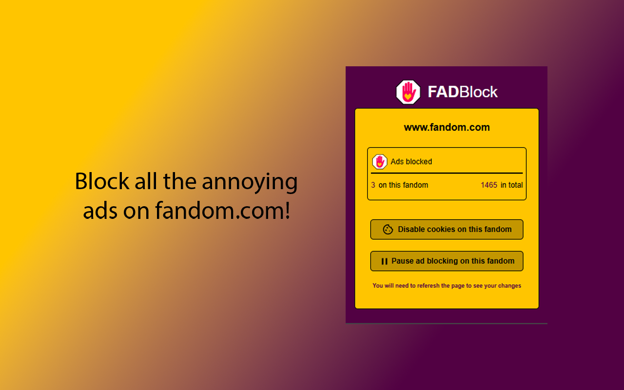 FADBlock — block ads across the fandoms - 截图 4