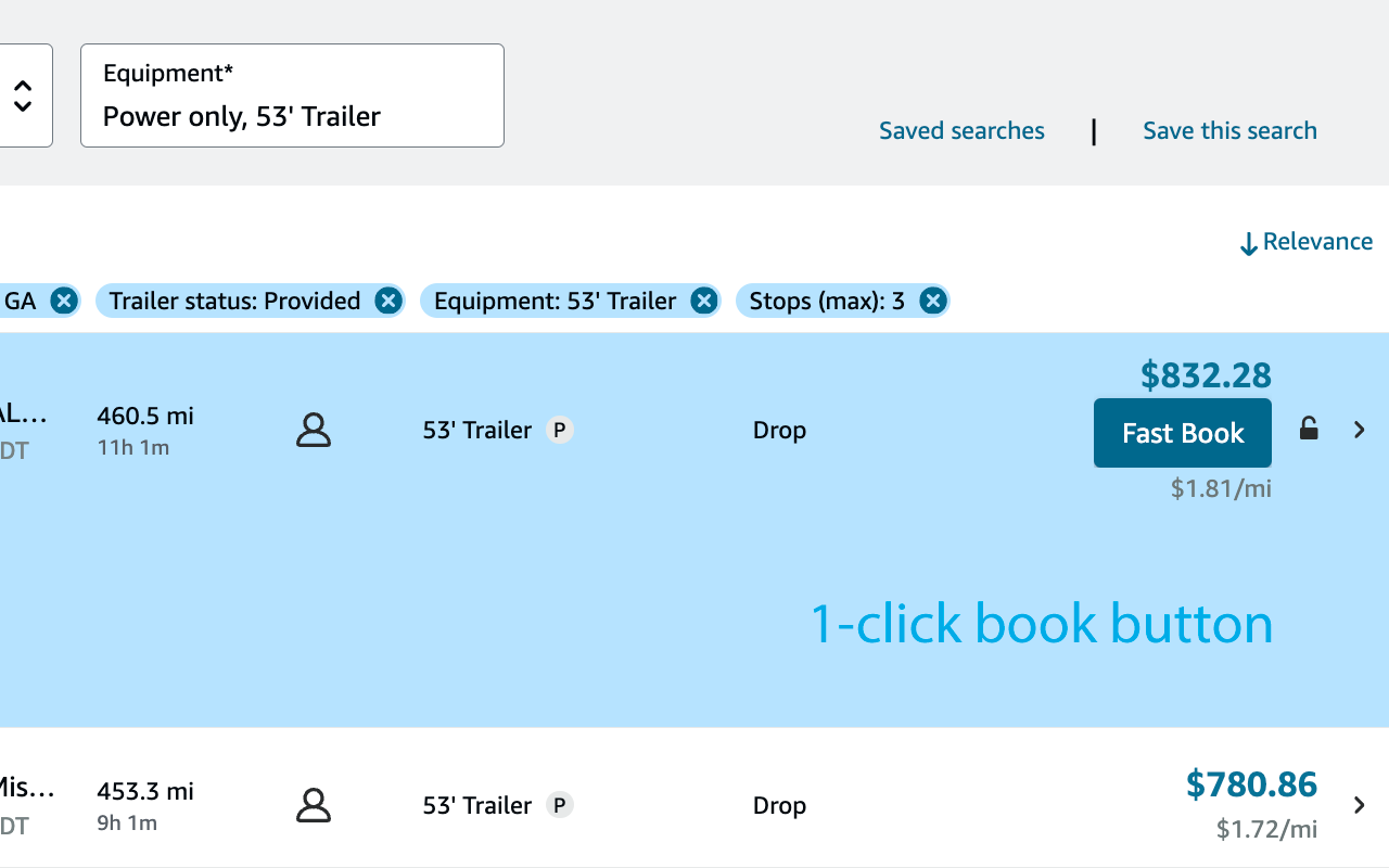 Relay Auto Booker Refresher Rocket Pro for Amazon Relay - 截图 1