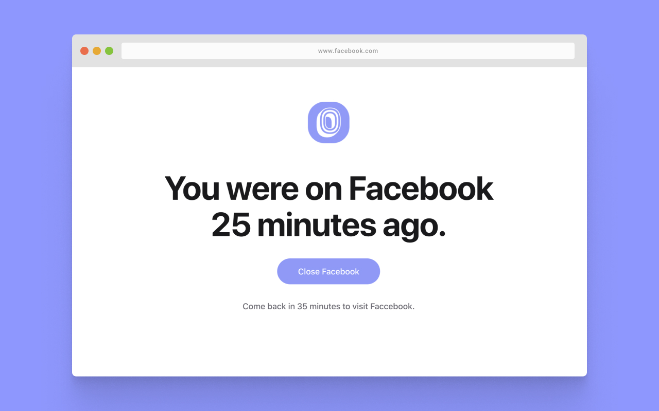 Once - Block distracting websites - 截图 1