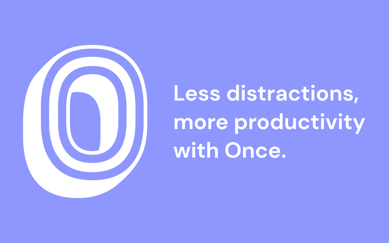 Once - Block distracting websites - 截图 3