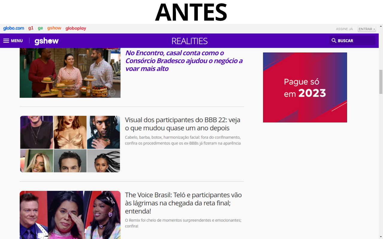 Chega de BBB - 截图 3