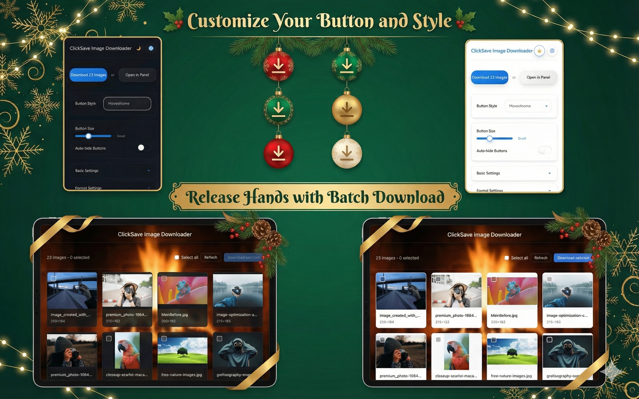ClickSave Image Downloader - 截图 1