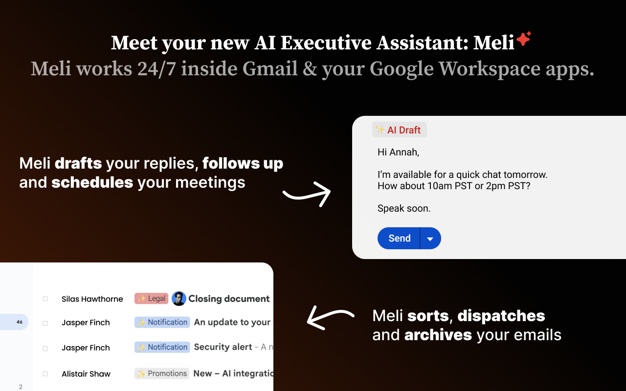 Gmelius：适用于Gmail的共享收件箱和AI助手 - 截图 3