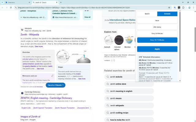 Bing Search Helper - 截图 2