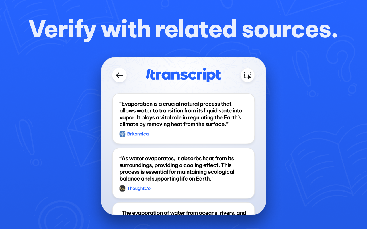 Transcript - AI Homework Helper - 截图 4