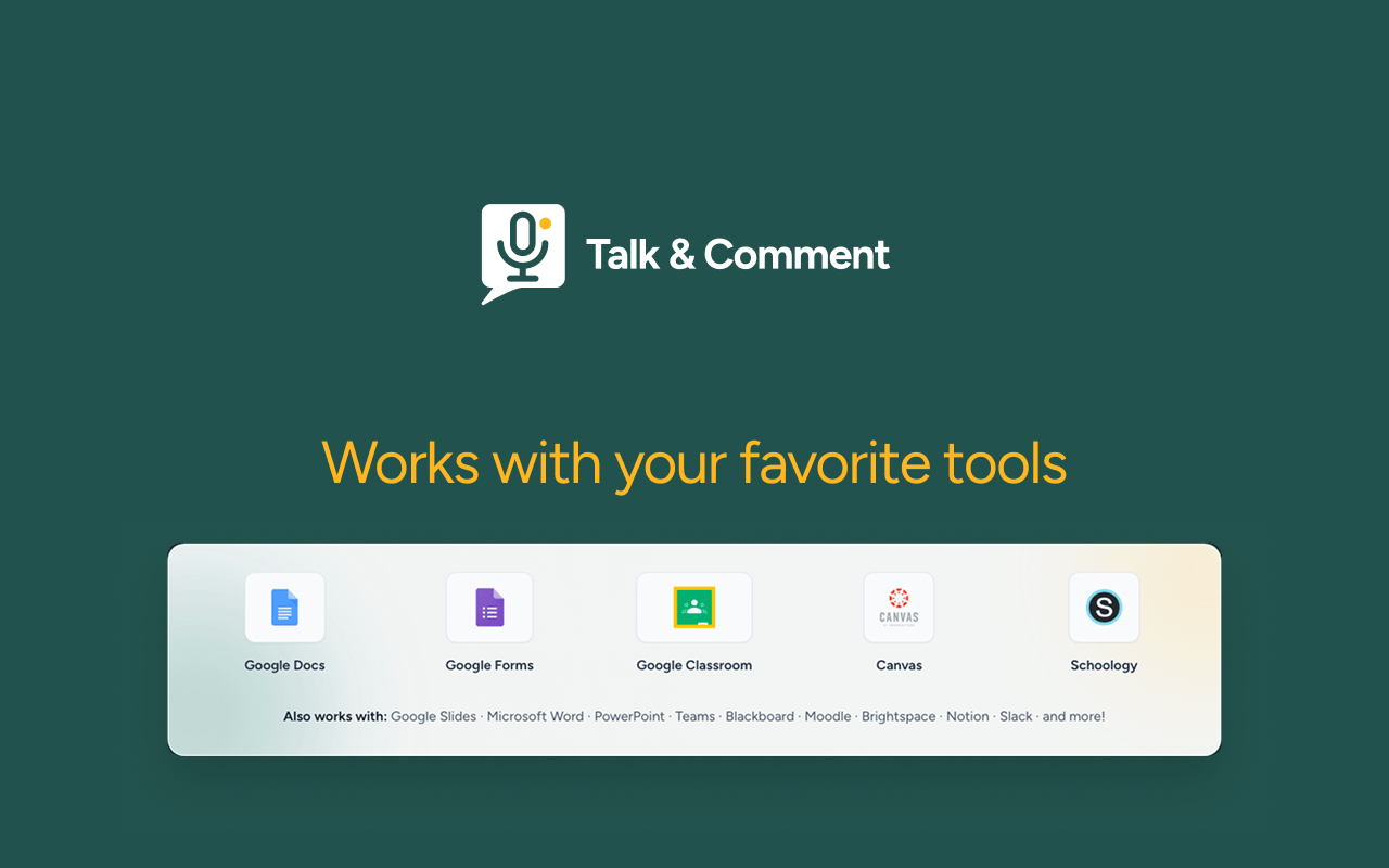 Talk & Comment - Voice notes anywhere - 截图 4