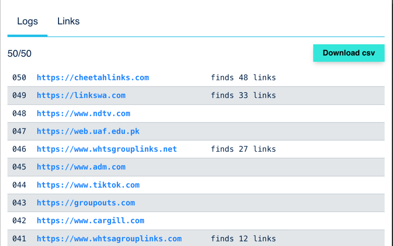 Grab WhatsApp groups links - 截图 5