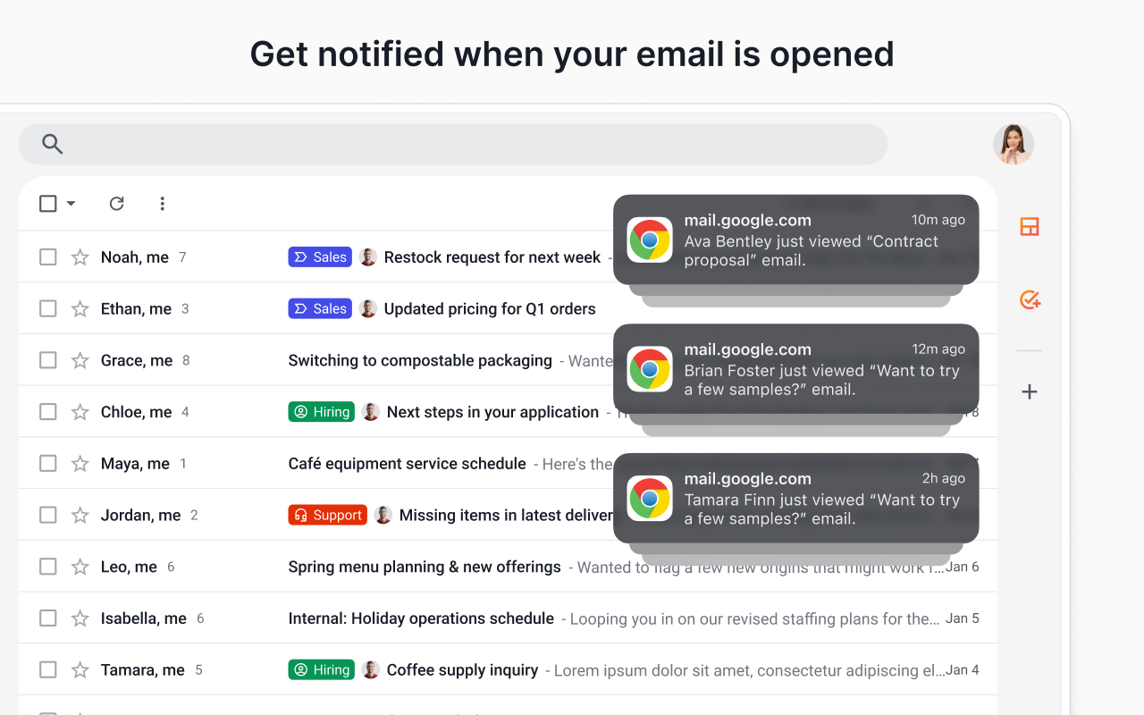 Streak Email Tracking for Gmail - 截图 5