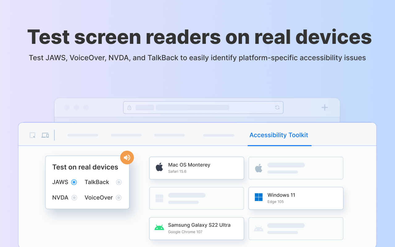 BrowserStack Accessibility Toolkit - 截图 4